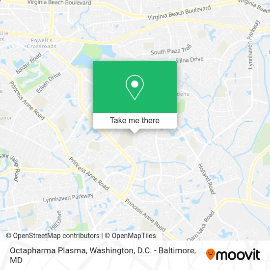 Octapharma Plasma map