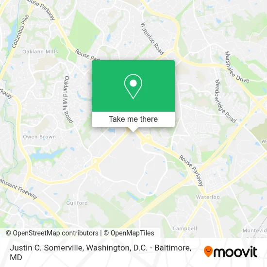 Justin C. Somerville map