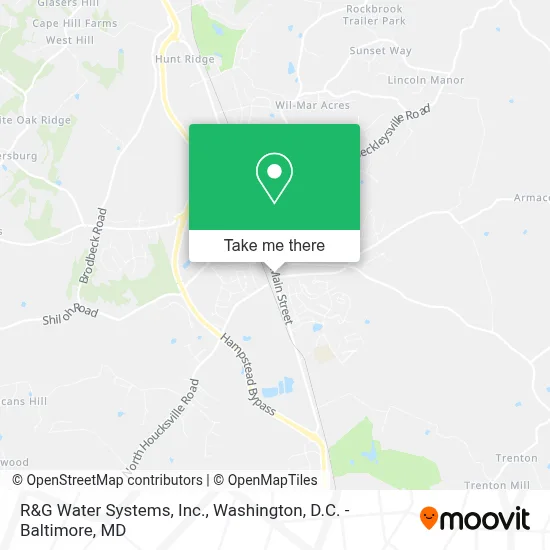 R&G Water Systems, Inc. map