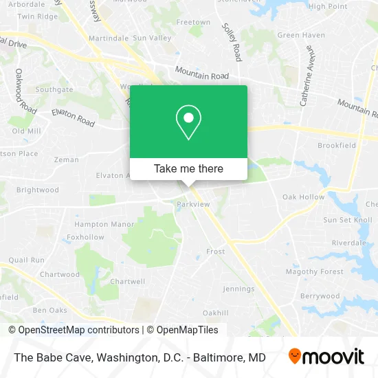 The Babe Cave map