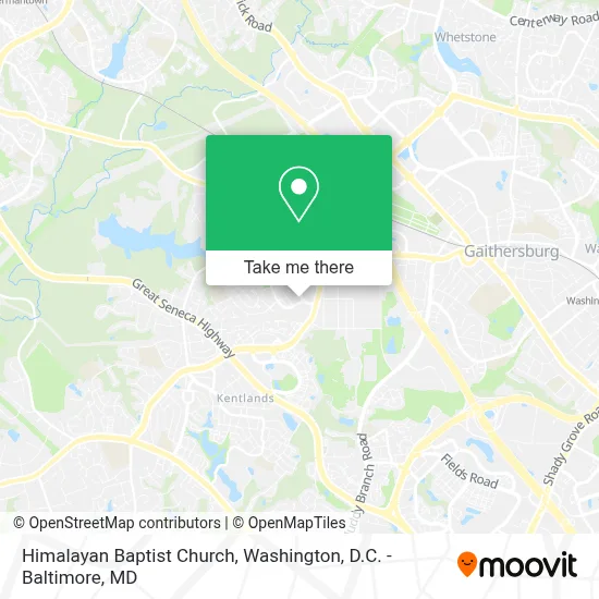 Himalayan Baptist Church map
