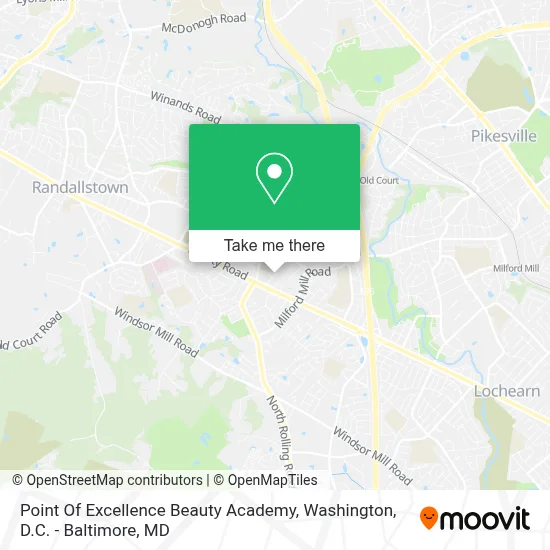 Point Of Excellence Beauty Academy map