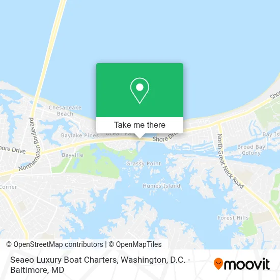 Seaeo Luxury Boat Charters map