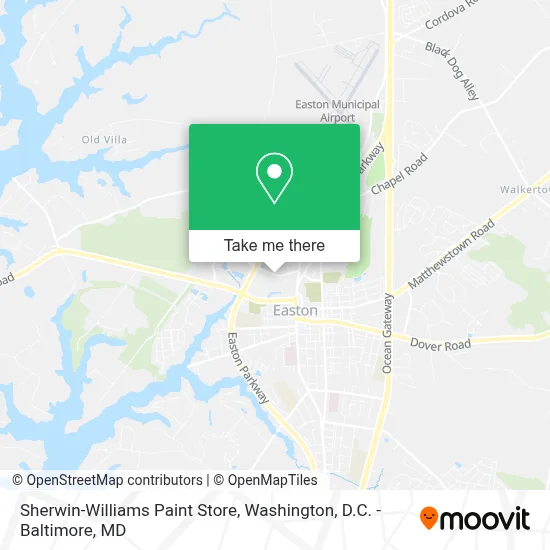 Sherwin-Williams Paint Store map