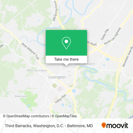 Third Barracks map