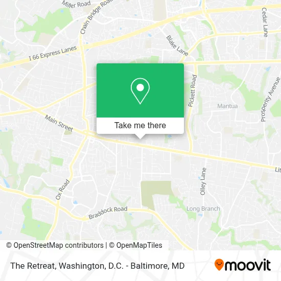 The Retreat map