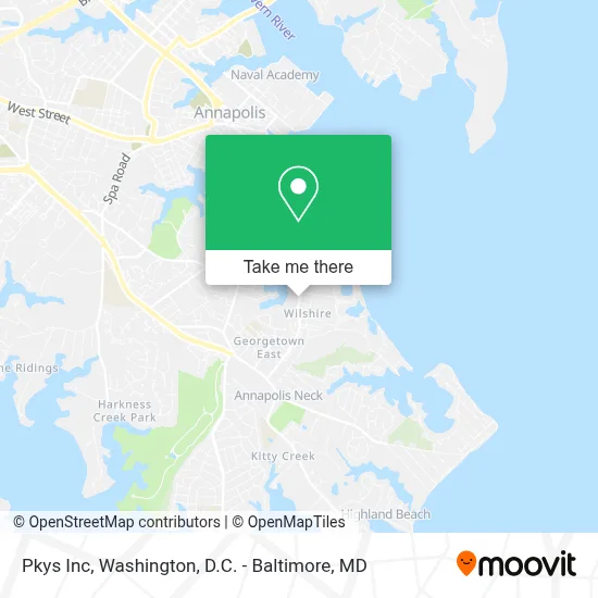 Pkys Inc map