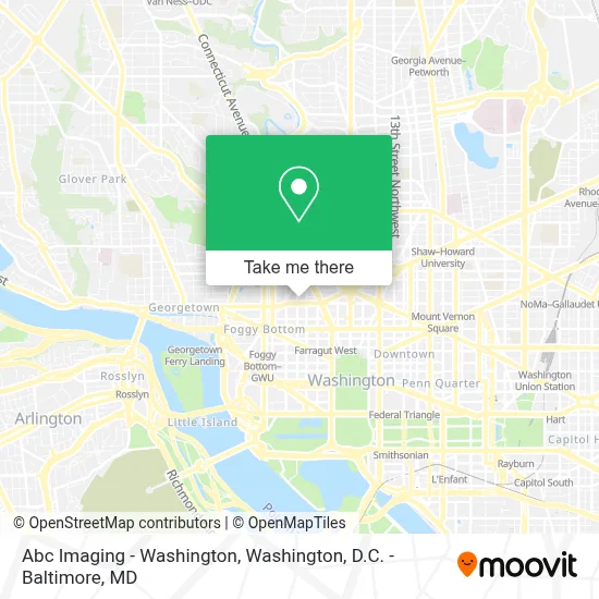 Abc Imaging - Washington map