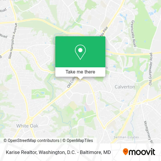 Karise Realtor map