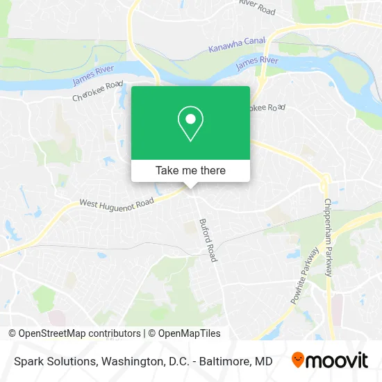 Spark Solutions map