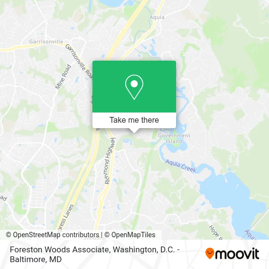 Foreston Woods Associate map