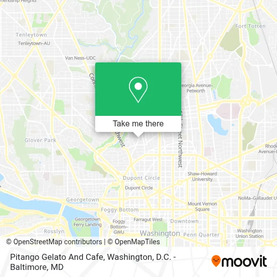 Pitango Gelato And Cafe map