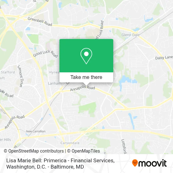 Lisa Marie Bell: Primerica - Financial Services map