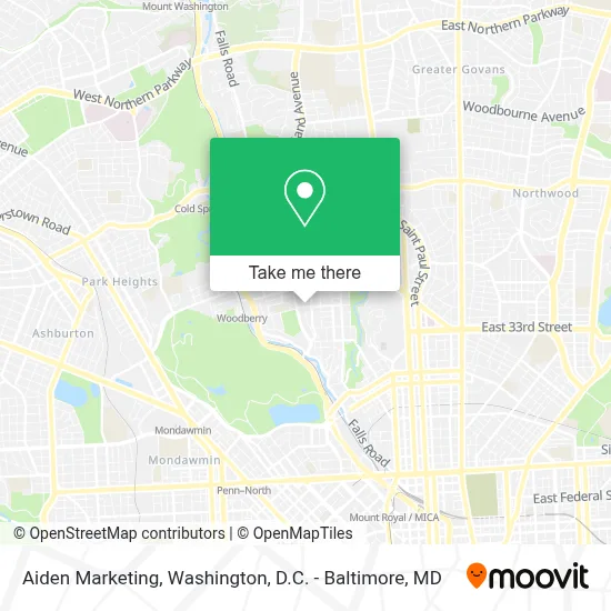 Aiden Marketing map