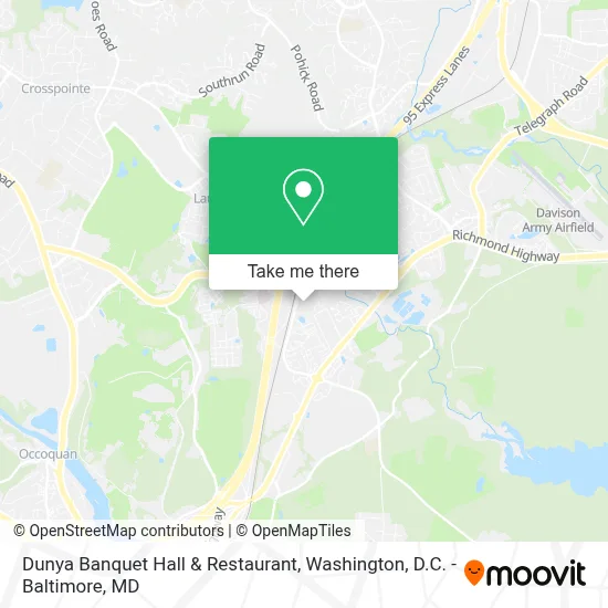 Dunya Banquet Hall & Restaurant map