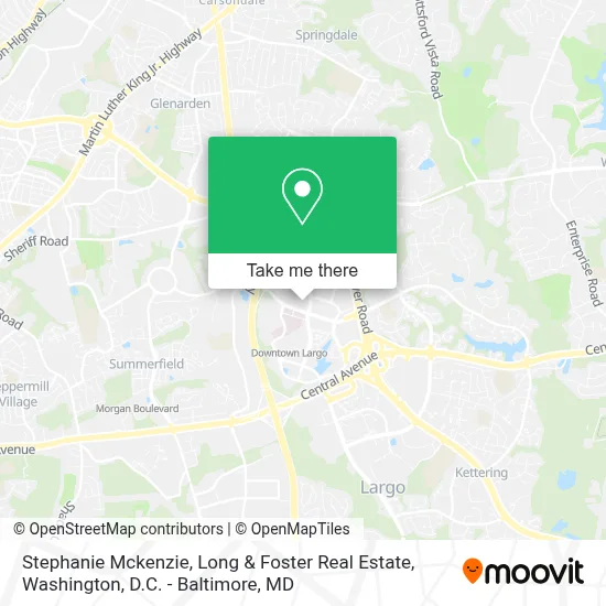 Stephanie Mckenzie, Long & Foster Real Estate map