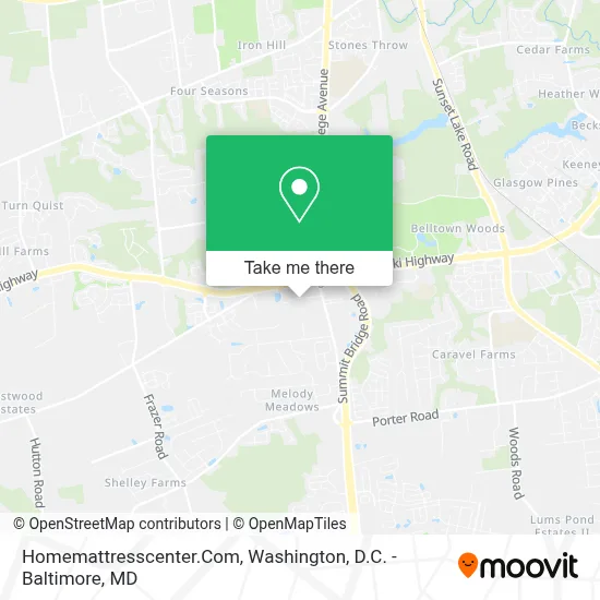 Homemattresscenter.Com map