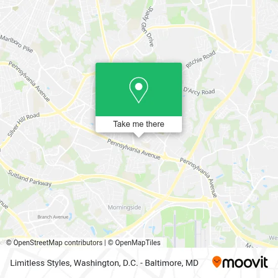 Limitless Styles map