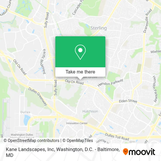 Kane Landscapes, Inc map