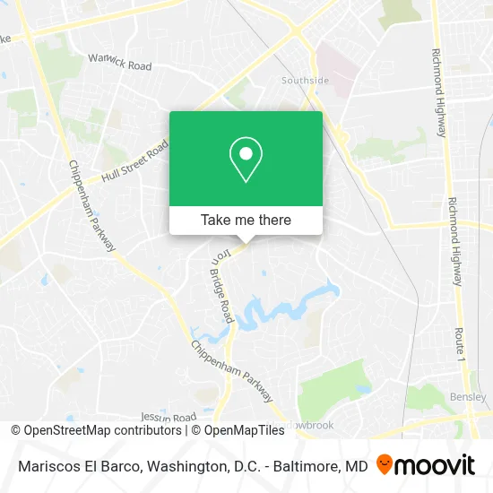 Mariscos El Barco map