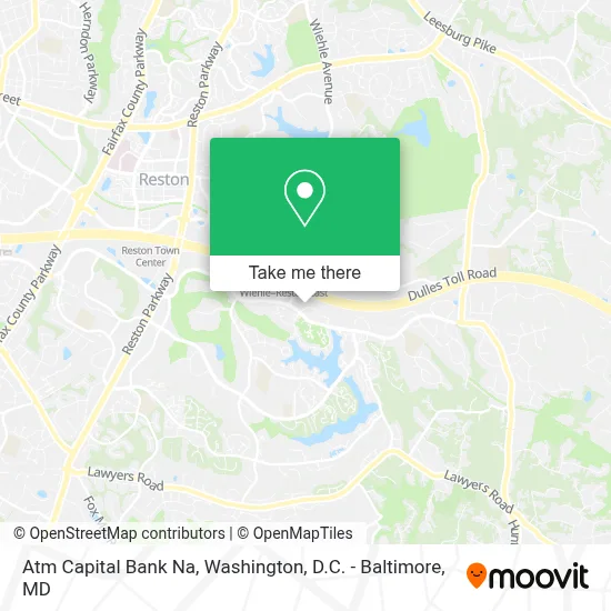 Atm Capital Bank Na map