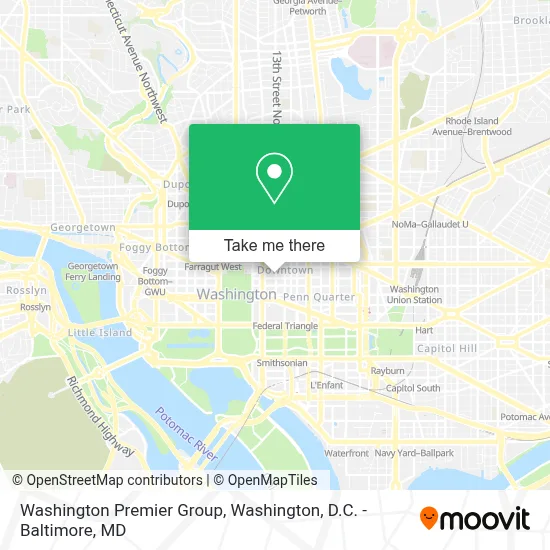 Washington Premier Group map