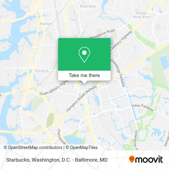 Starbucks map
