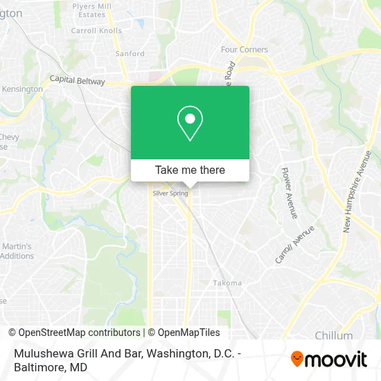 Mulushewa Grill And Bar map