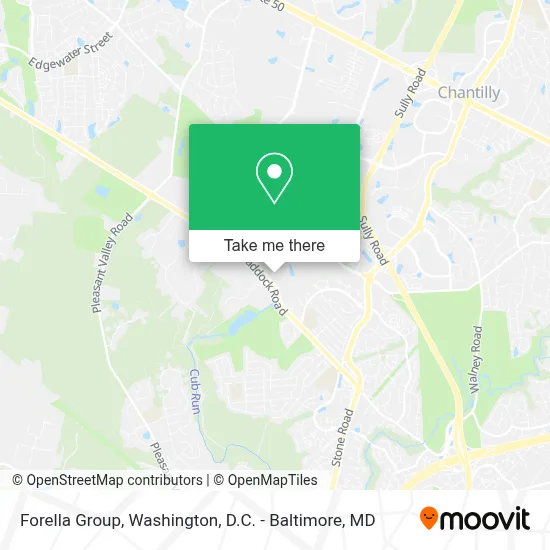 Forella Group map