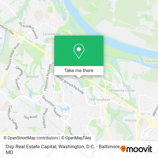 Dsp Real Estate Capital map