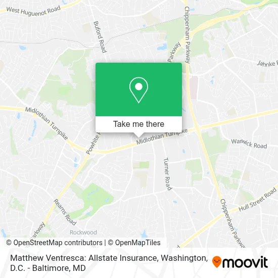 Matthew Ventresca: Allstate Insurance map