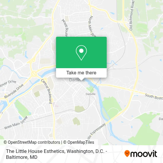 The Little House Esthetics map