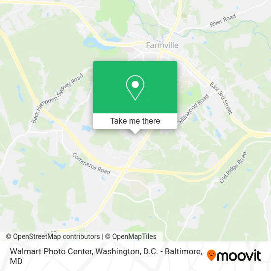 Walmart Photo Center map
