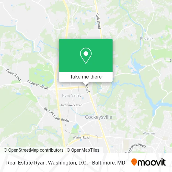 Real Estate Ryan map
