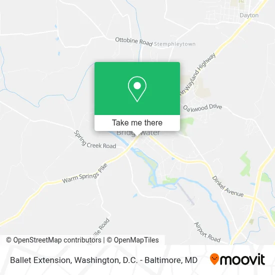 Ballet Extension map