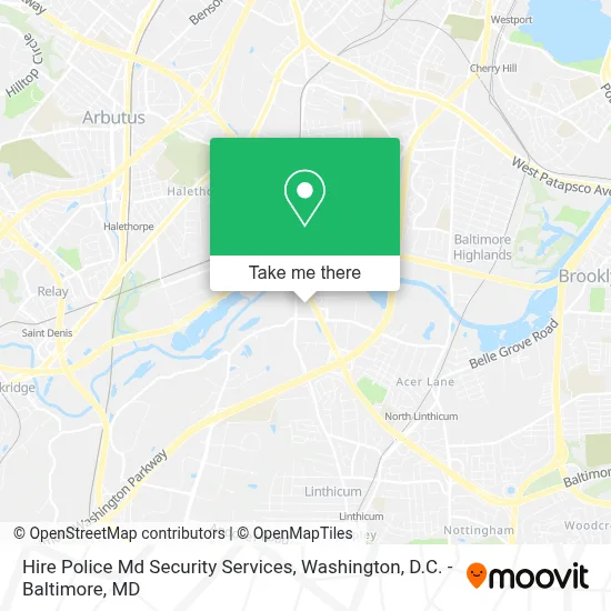 Hire Police Md Security Services map