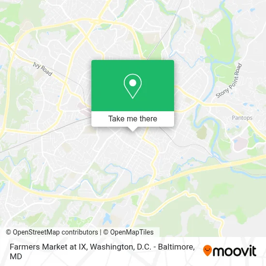 Farmers Market at IX map
