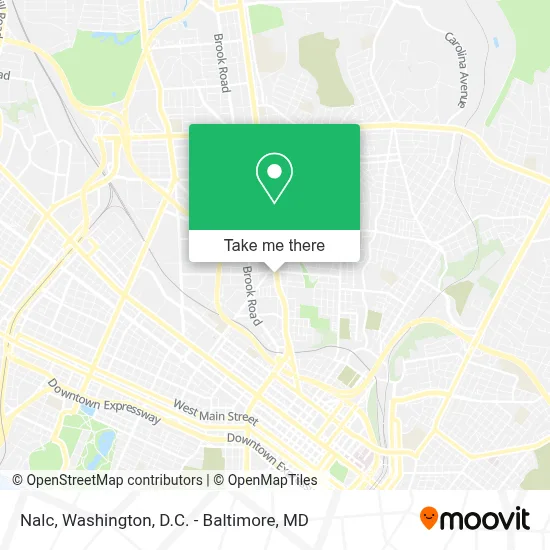 Nalc map