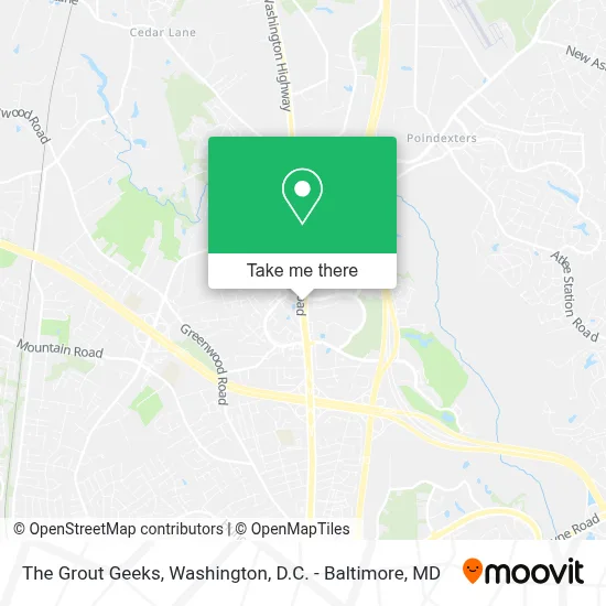 The Grout Geeks map