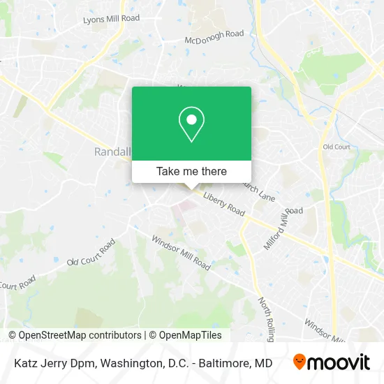 Katz Jerry Dpm map