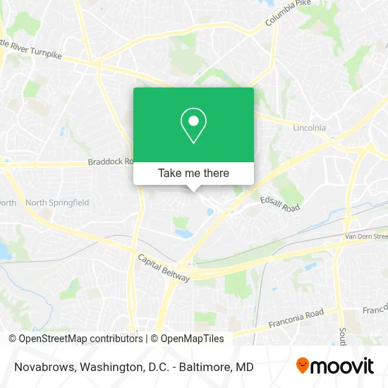 Novabrows map