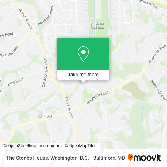 The Stones House map