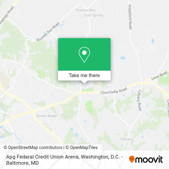 Apg Federal Credit Union Arena map