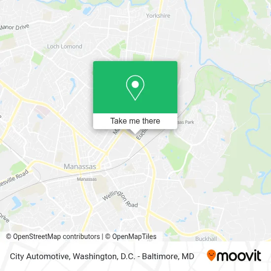 City Automotive map