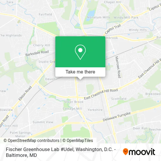 Fischer Greenhouse Lab #Udel map