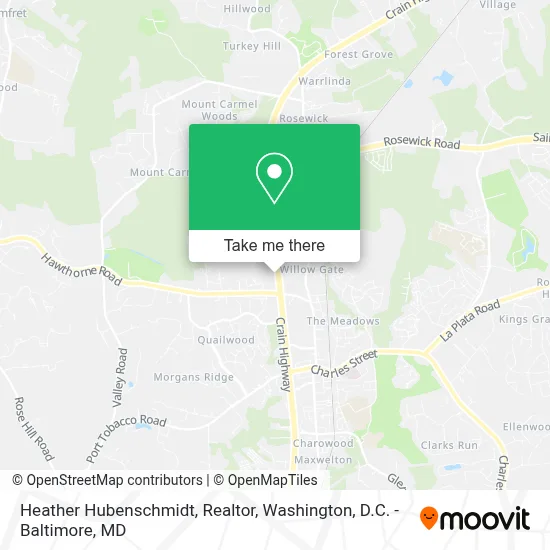 Heather Hubenschmidt, Realtor map