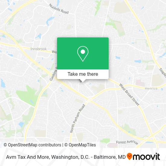 Avm Tax And More map