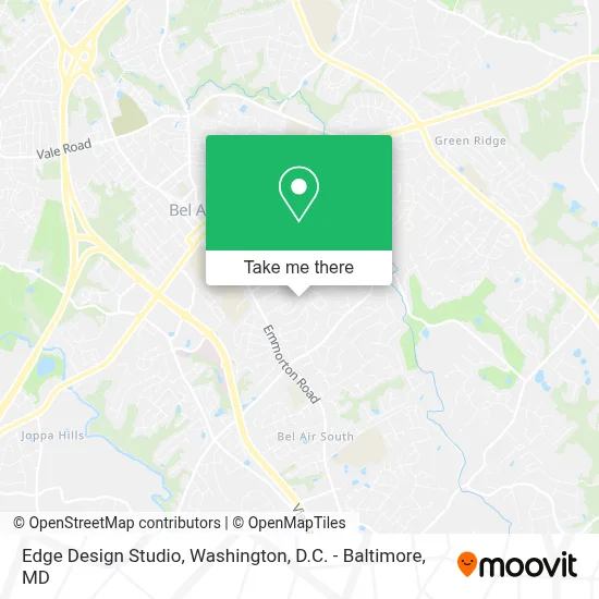 Edge Design Studio map