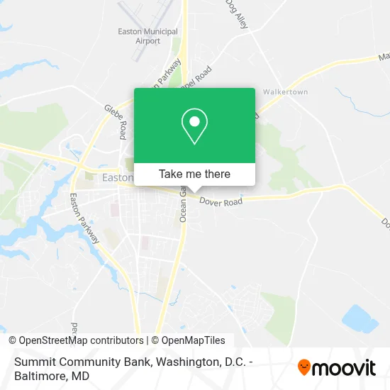 Summit Community Bank map