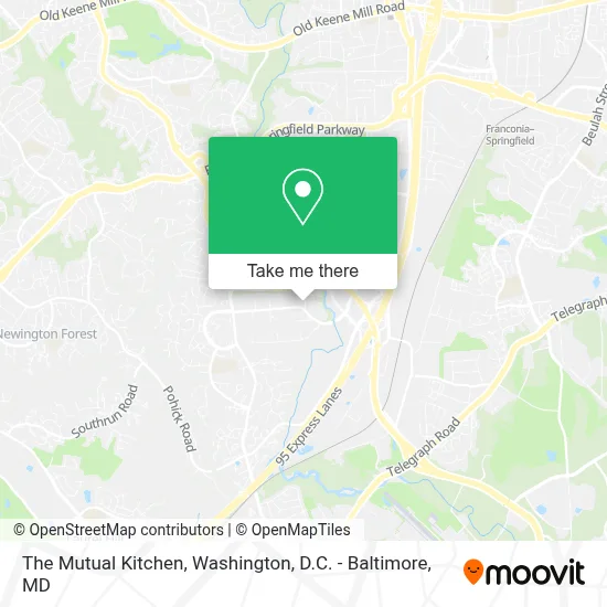 The Mutual Kitchen map